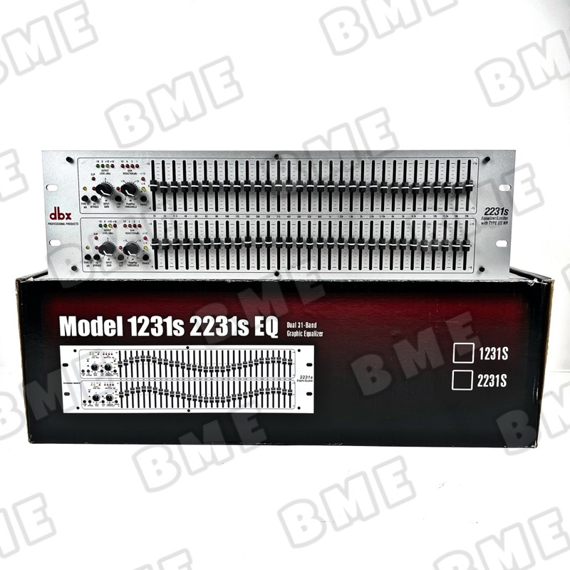 Equalizer DBX 2231S ( 2 x 31 channel)