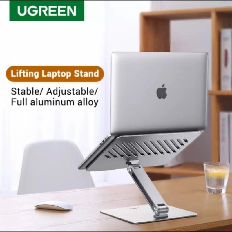 Ugreen Stand Holder Dudukan 40291 for MacBook Ipad Tablet Laptop - Ugreen 40291 Stand Holder Alumunium Alloy