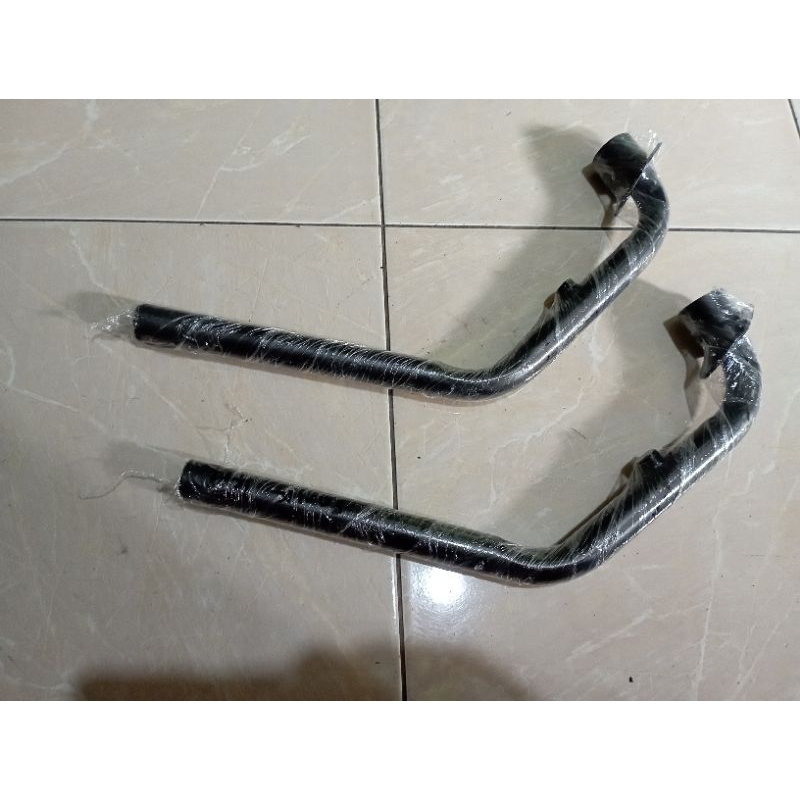 LEHER KNALPOT STANDARAN HONDA SONIC 150