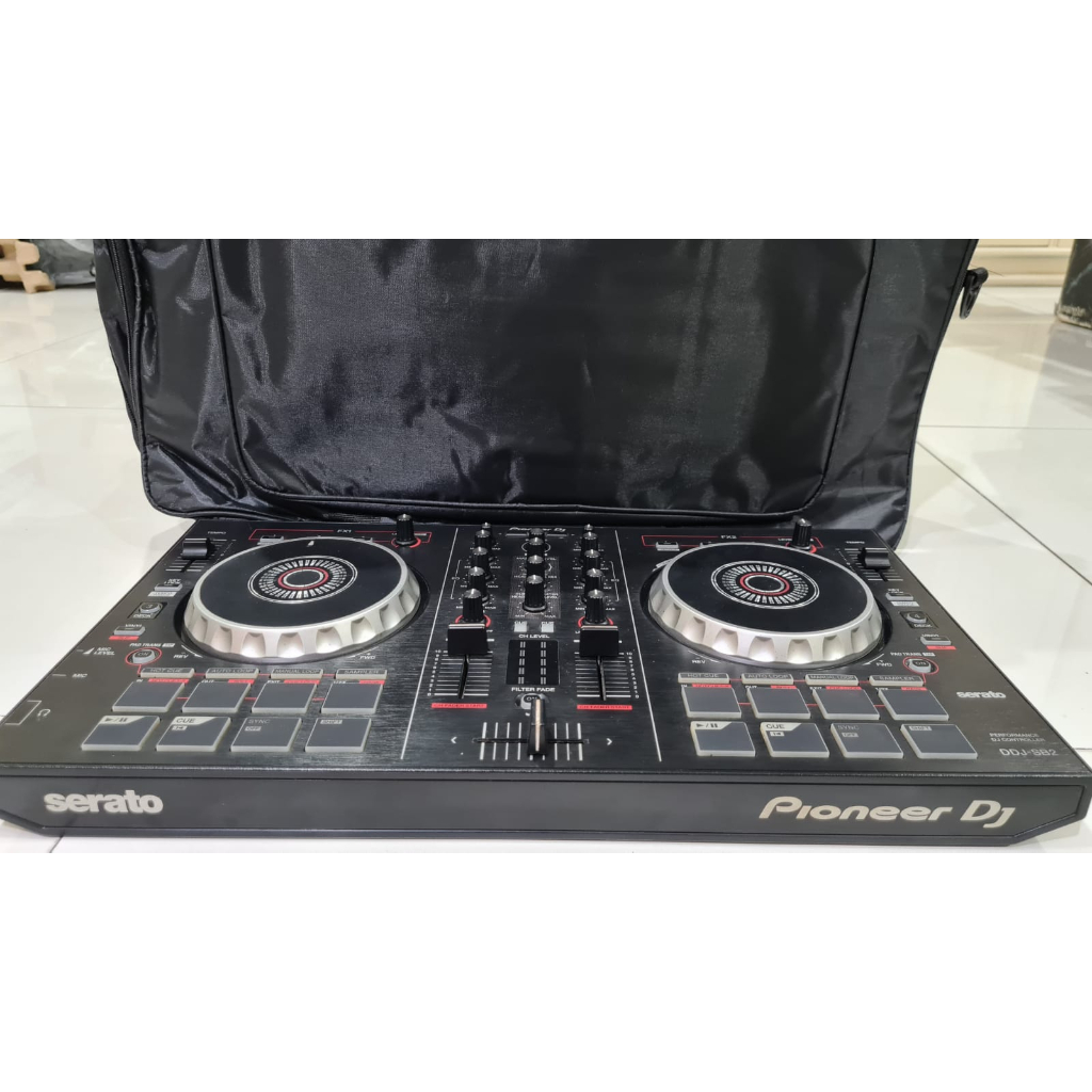 Alat DJ Pioneer DDJ SB2 Skin + Tas Controller DJ Pioner SB 2 Serato Set DJ Edition