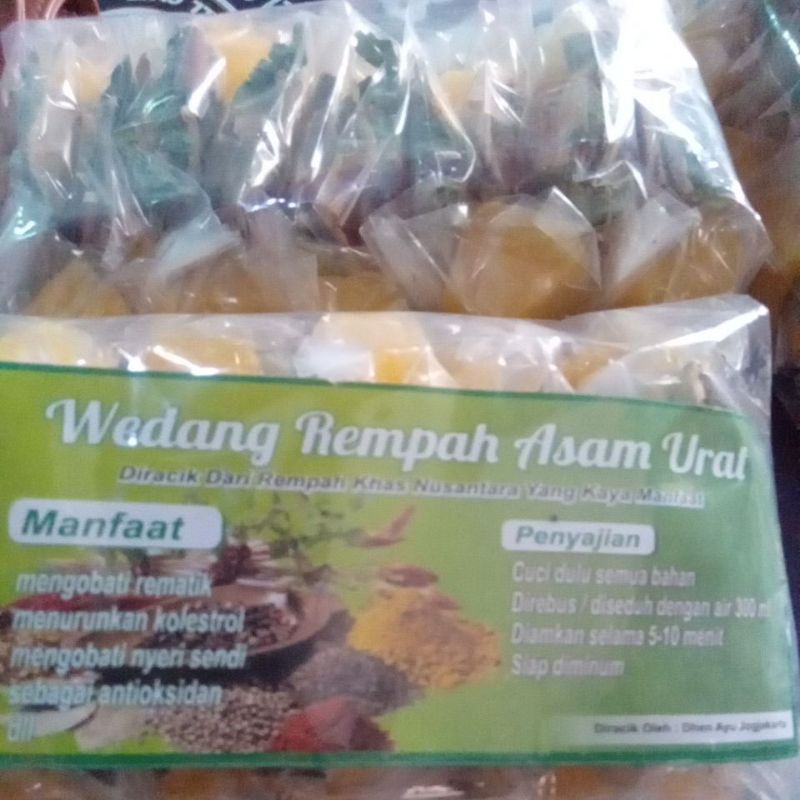 10pcs Wedang Asam Urat