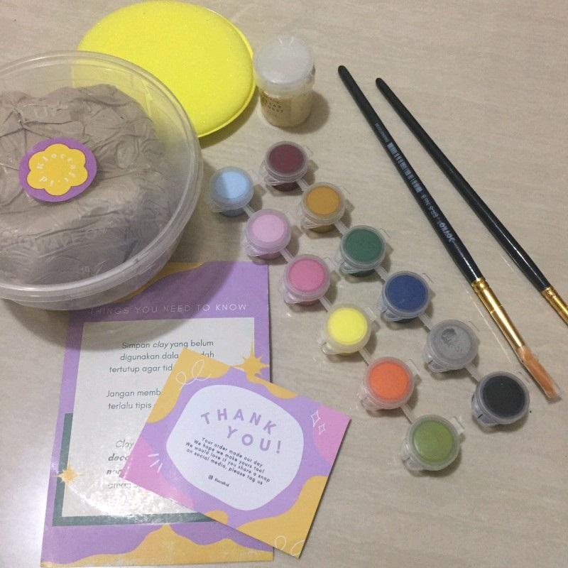 

DIY CLAY KIT - FULL PACK (500 gr Stoneware Clay)