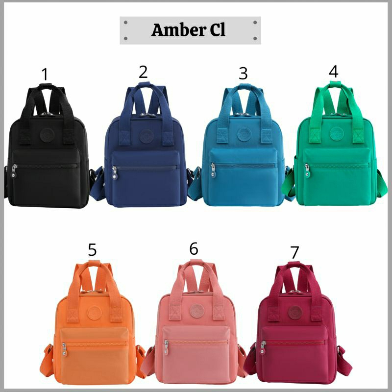 YUESITE AMBER TAS TENTENG RANSEL WANITA MEDIUM BACKPACK