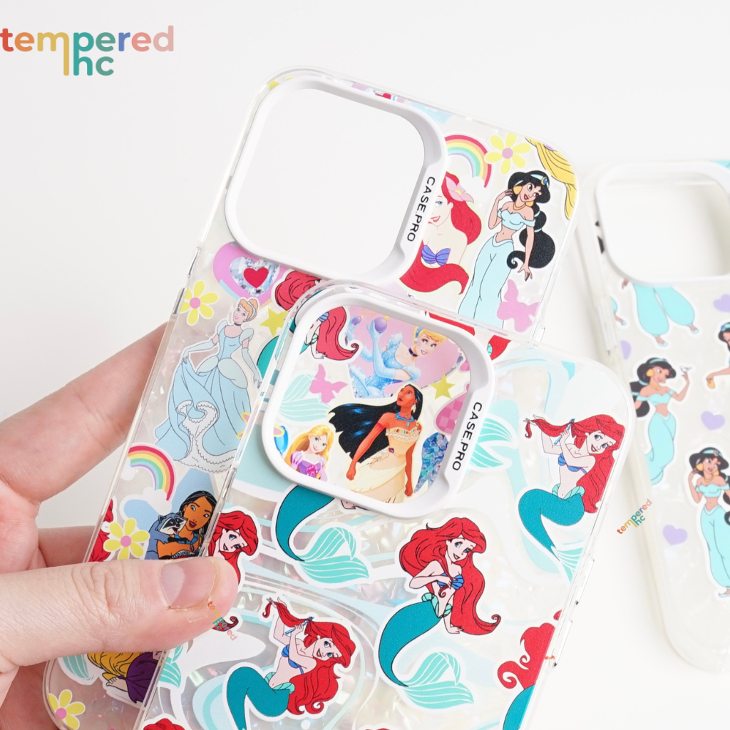 NEW !! PREMIUM Cartoon Princess Case Iphone ( Iphone 11 - 14 pro max )