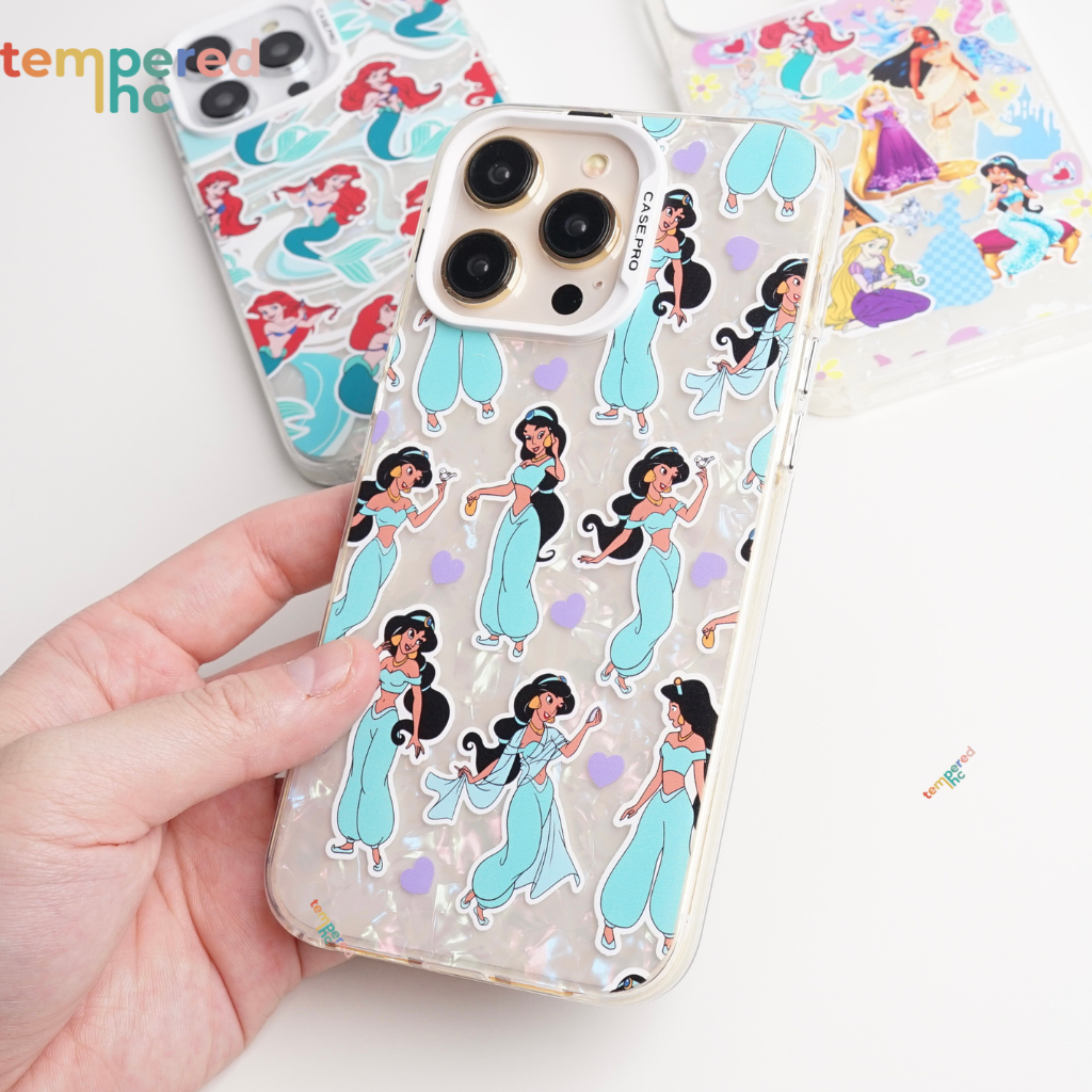 NEW !! PREMIUM Cartoon Princess Case Iphone ( Iphone 11 - 14 pro max )