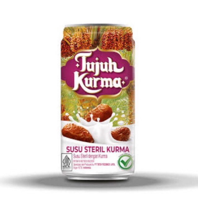

Tujuh Kurma Susu Steril Kurma (189ml)