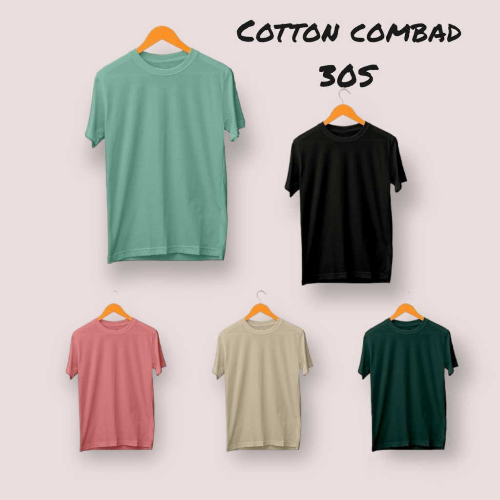 Hemje.Co Kaos Polos Pendek Cotton Combed 30s Premium / Kaos Polos Bandung / Kaos Polos Tangerang / Kaos Polos Jakarta / Kaos Polos