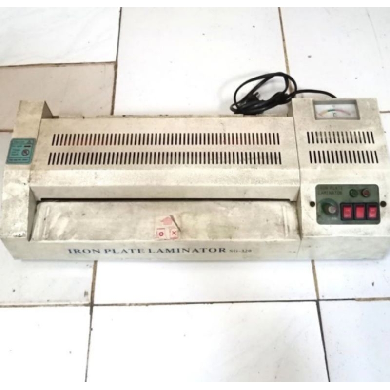 mesin laminating SG-320 basic electric trth map Ac 220V