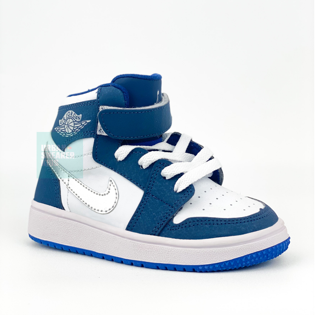 Sneakers Anak Laki-laki Import High Midnight Navy Usia 3-10 Tahun Unisex - Urban Sneaker Kids