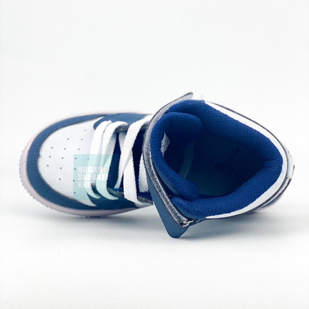 Sneakers Anak Laki-laki Import High Midnight Navy Usia 3-10 Tahun Unisex - Urban Sneaker Kids