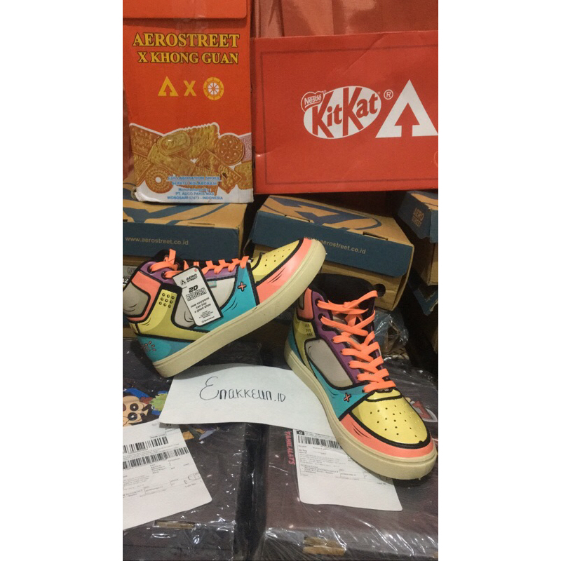 Aerostreet 2D Reborn Tosca pink kuning