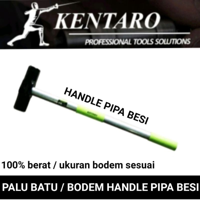 palu bodem 6LB h/pipa besi heavy duty Kentaro Japan quality