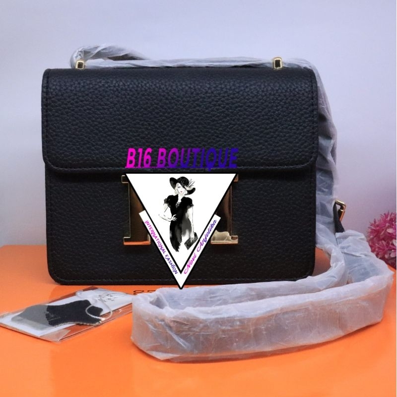 (SERI TF008) B16-HR2775/76 TAS SELEMAPANG WANITA GHW FULL SET FREE BOX + SERI TF KUALITAS VIP PLATIN