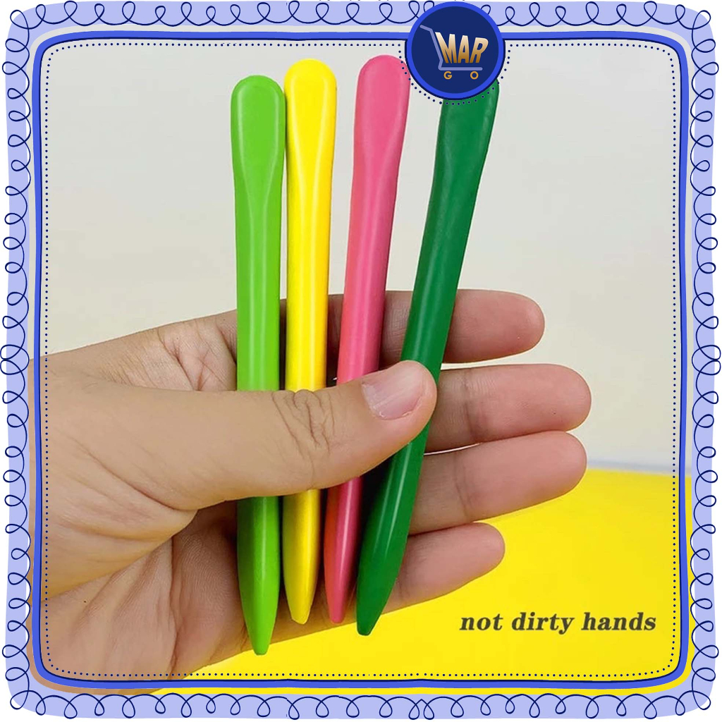 Crayon Krayon Mewarnai Crayonlab Crayon Anti Air Krayon Anti Kotor Crayon Pensil Warna