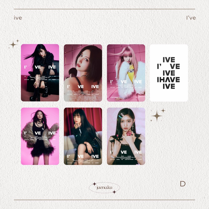 [IVE] PHOTOCARD IVE I’VE