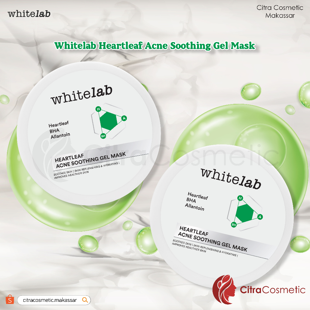 Whitelab Heartleaf Acne Soothing Gel Mask