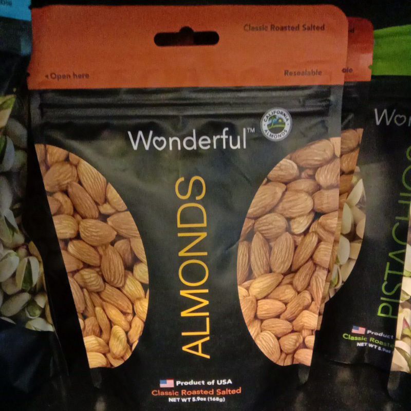 

wonderful almonds 168g classic