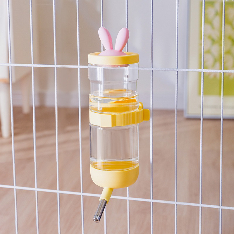 Tukki rabbit open top pet cage bottle