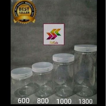 Toples Plastik Tabung Cylinder 500-600-800-1000 -1300 ML