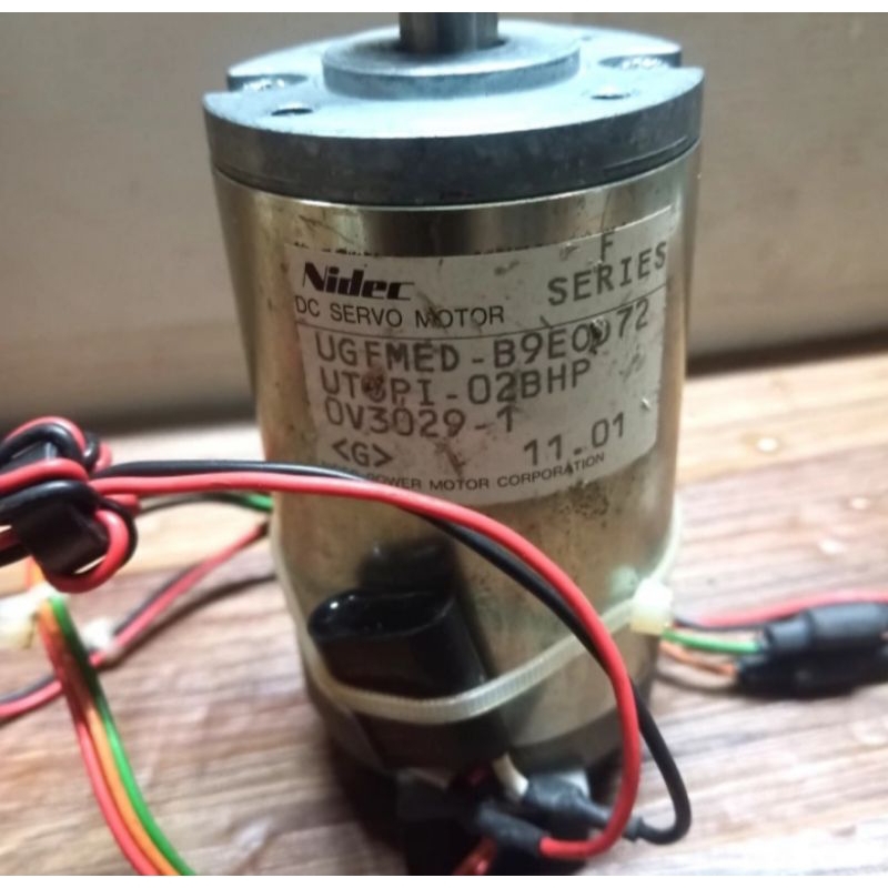 DC Servo Nidec motor encorder , F Series 24vdc - 3A - 2900rpm