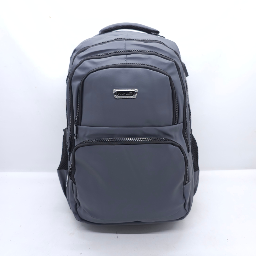 TAS POLO LAND KARET ANTI AIR + USB 17 INCHI MURAH ORIGINAL / RANSEL LAPTOP POLO LAND KARET 5 RUANG IMPORT 17 INCH MURAH / TAS SEKOLAH POLO LAND MURAH / TAS FASHIONABLE POLO LAND KARET ANTI AIR REL SELITING BESAR / TAS KERJA POLO IMPORT KARET + USB 17&quot; ORI