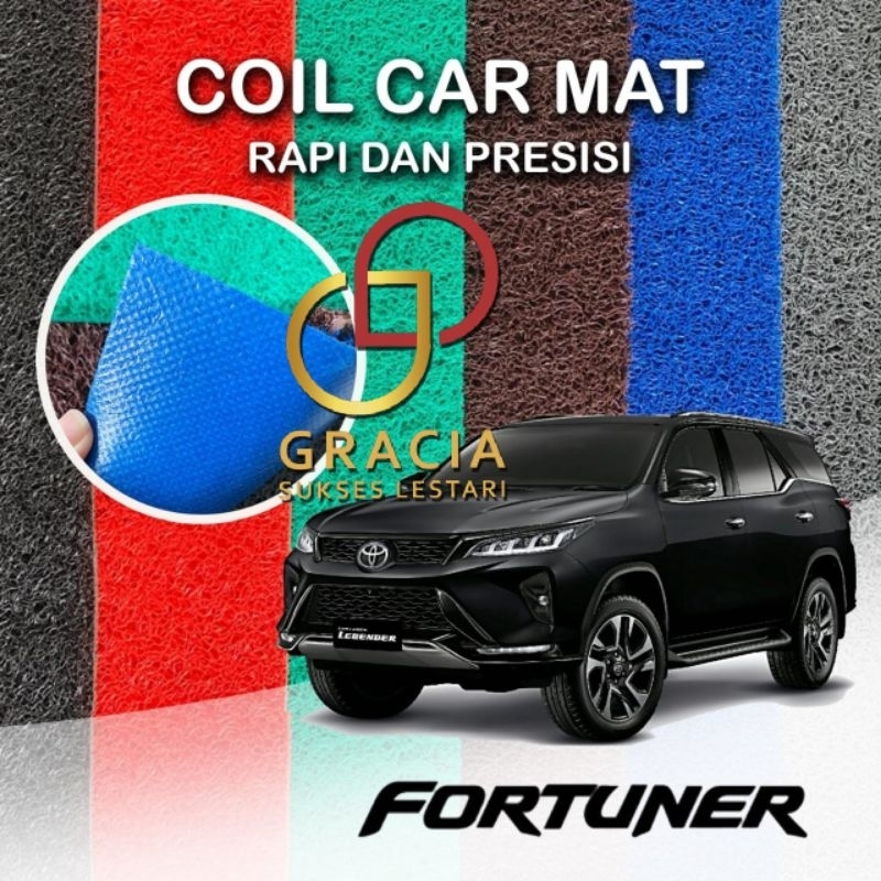 Karpet Mobil Premium Toyota Fortuner VRZ Mie Bihun 1 Warna