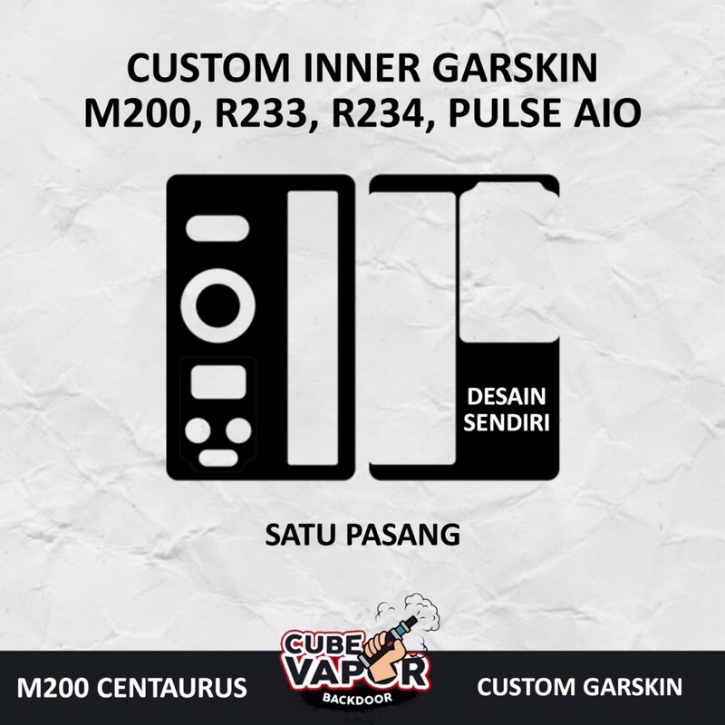

STIKER INNER CUSTOM M#200 PULSE AIO | STIKER GARSKIN CUSTOM