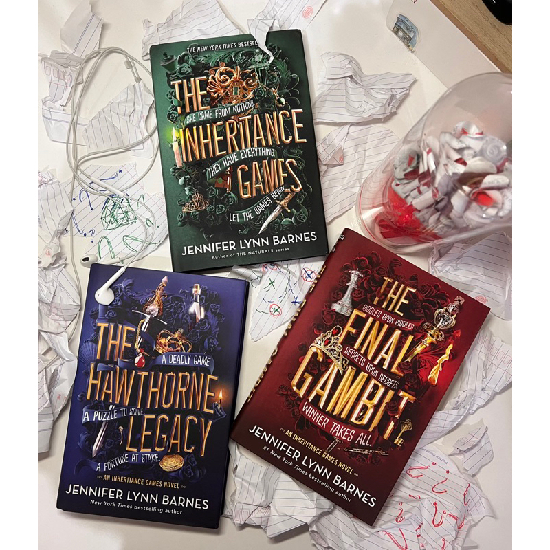 [booked] [HARDCOVER] the inheritance games - the hawthorne legacy - the final gambit by jennifer lyn