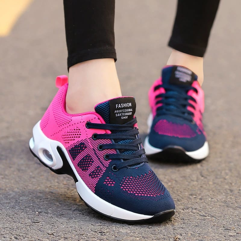 GROSIRTAS &quot;FREE BOX&quot; LV0123 Sepatu Sneakers Wanita Import Running Shoes Korea Sepatu Sport Wanita Sepatu Casual Wanita