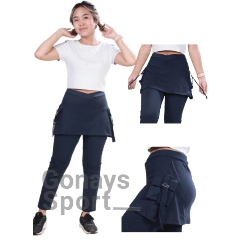 Celana Senam PDL panjang / Celana Senam Cargo Standar Dan Jumbo / Celana Senam Rok / Celana Senam Wa