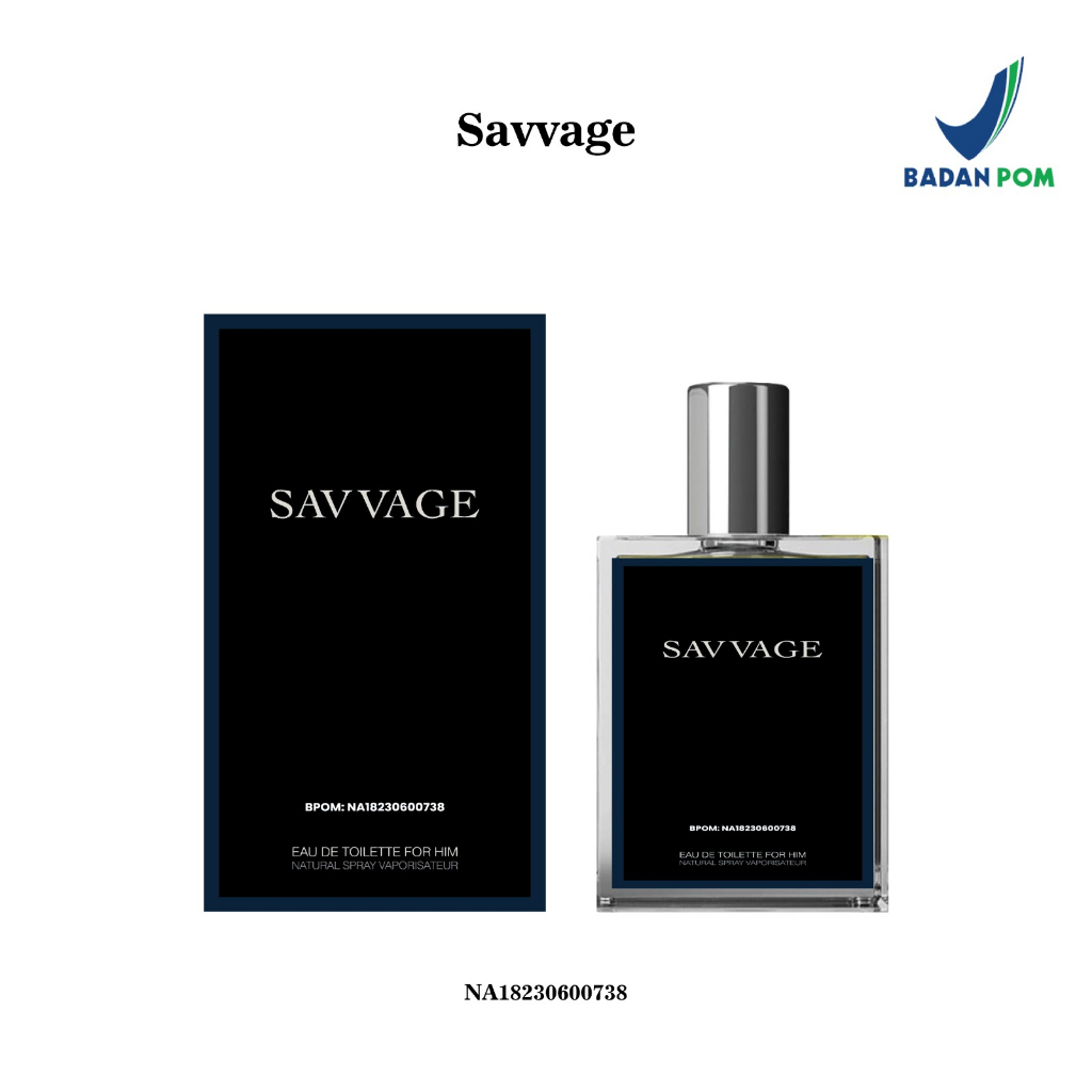 Kanzo - [BPOM] Parfum Savvage 50ml Premium / Parfum Savvage 50ml Best Seller / Parfum Pria Wangi Tahan Lama