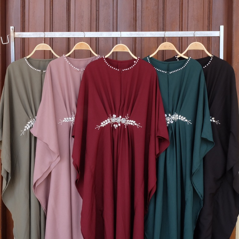 Allaya Kaftan [ Gamis Dress Lebaran Kondangan Lebaran]