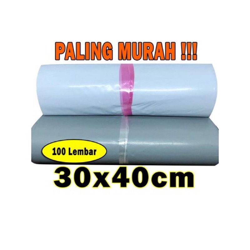 

plastik polymailer 30x40 plastik polymailer / kantong kurir / plastik packing lem / amplop plastik / polymailer