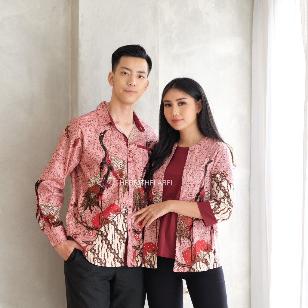 Meera Batik Cheongsam Chinese New Year - Available Couple ( Men-Hawa-Kina-Nadine-Amia-Brenda-Amber-Indri-Bina-Hera)