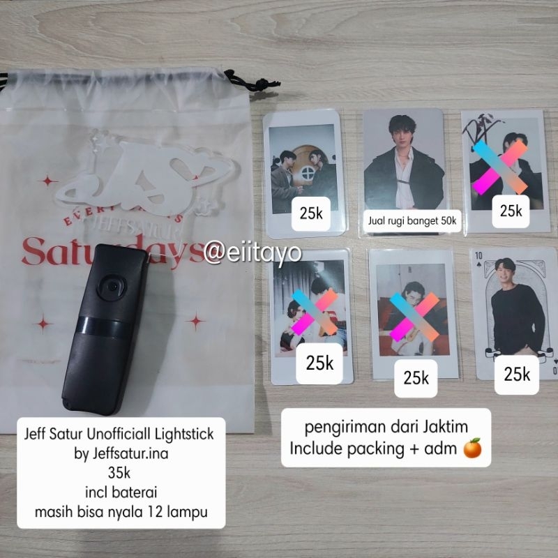 WTS LS JEFF SATUR POLA MAGAZINE JEFFBARCODE DEW WIN PC