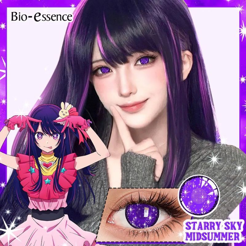 Softlens Oshi No Ko cosplay anime Ai Hoshino