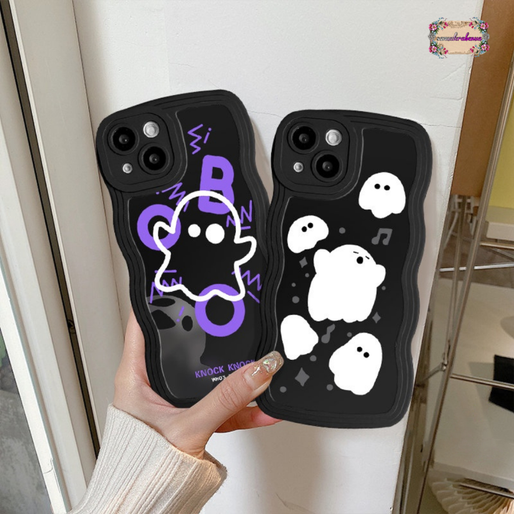 SS816 SOFTCASE CASE TPU GHOST CARTOON FOR SAMSUNG A14 A20 A30 A21S A20S A22 A32 A33 A34 A50 A50S A30S A51 A52 A53 A54 A73 SB5121