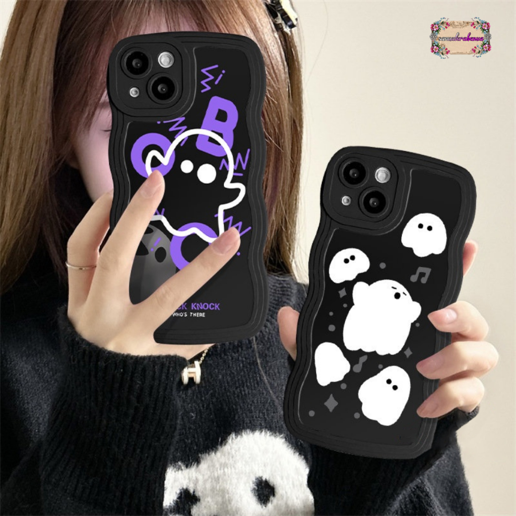 SS816 SOFTCASE CASE TPU GHOST CARTOON FOR XIAOMI REDMI A1 PLUS 4A 4X 5A 6A 8 8A 9 M2 9A 9C 10A 9T 10 10C C40 12 12C 11A SB5125