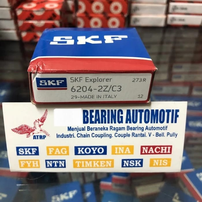 BALL BEARING 6204 2Z/C3 SKF