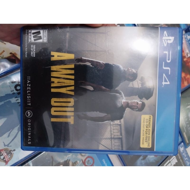 kaset bd PS4 PS 4 a way out