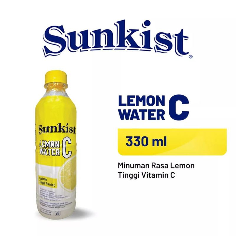 

Sunkist Lemon Water C Ready To Drink 330 ml | Minuman Siap Minum