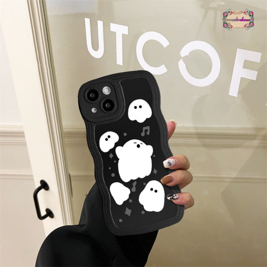 SS816 SOFTCASE CASE TPU GHOST CARTOON FOR INFINIX SMART 5 6 PLUS 7 HOT 9 10 11 12 PLAY 11S NFC 12 12I 20 20I 20S NOTE 11 12 G96 30 PRO SB5129