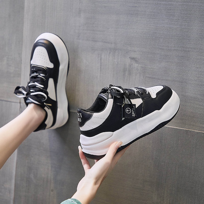 Sepatu Import Wanita Sneakers Putih Korea 1055