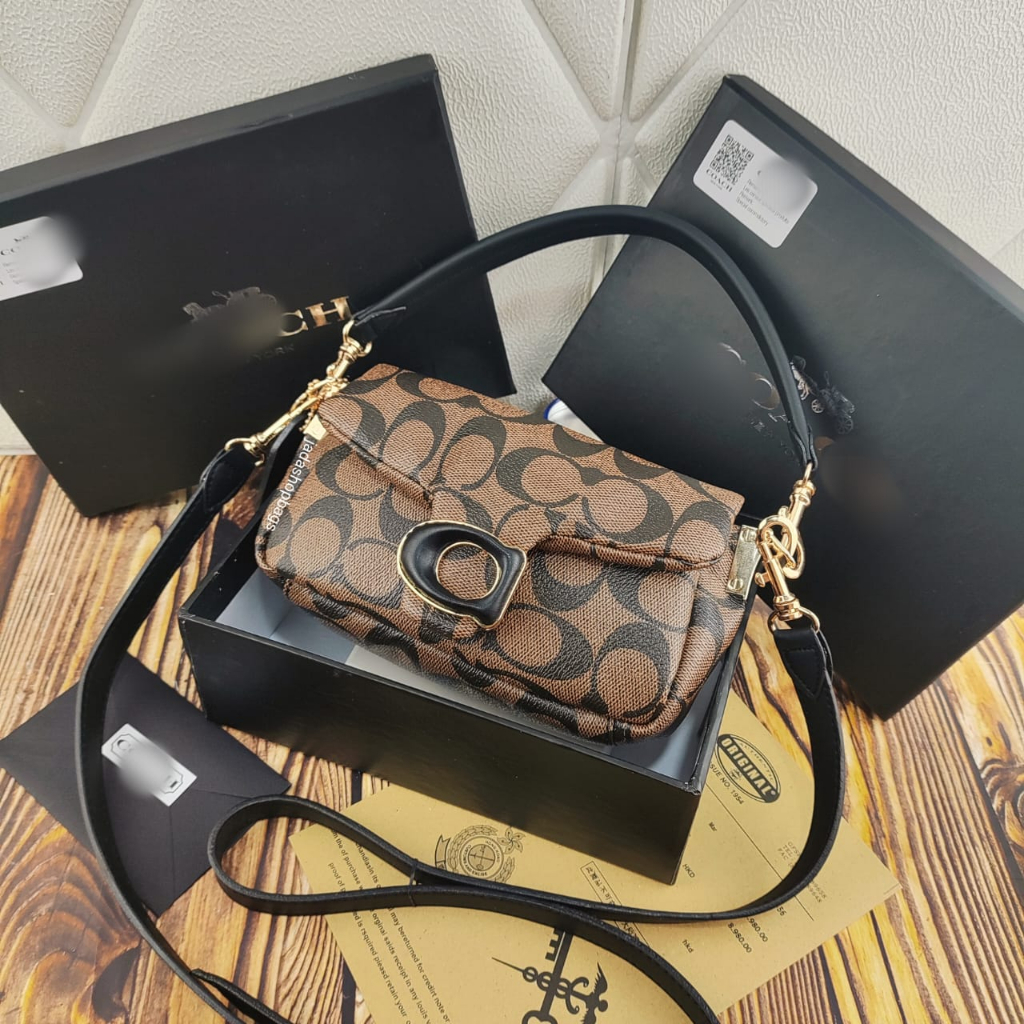 (MICROCHIP) LUXY TAS WANITA SELEMPANG TABBY PILLOW MINI SHOULDER BAG KUALITAS VIP PLATINUM FULL SET FREE BOX + FAKEBILL - TERBARU!! READY TAS SELEMPANG DAN BAHU WANITA COACHHH PILLOW NEW FASHION IMPORT 1753