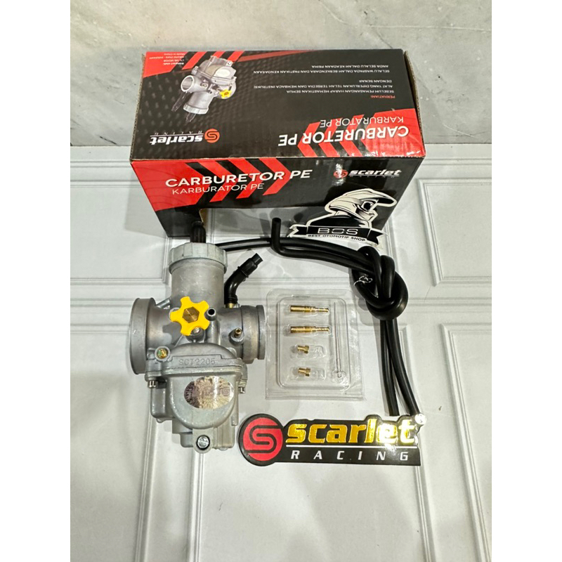[ORIGINAL] Karburator SCARLET PE A Class 24 PE 26 PE 28 PE 30 Karbu Carburator Pe24 Pe26 Pe28 PE30 K