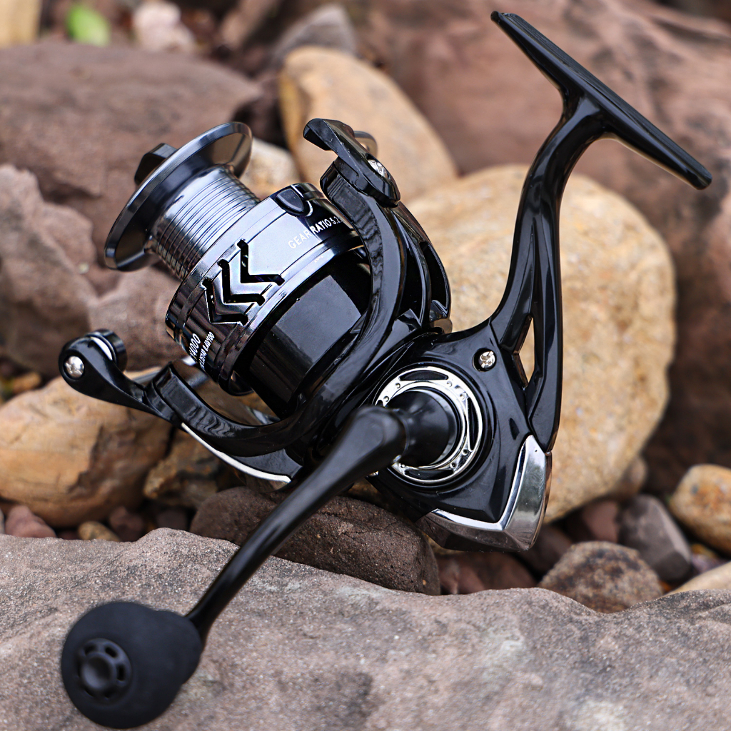 Reel Pancing Fishing Reel 5.2:1 Gear Ratio Stainless 1000-6000 Series Spinning Reel Max Drag 8kg Carp Reels for Sea Fishing