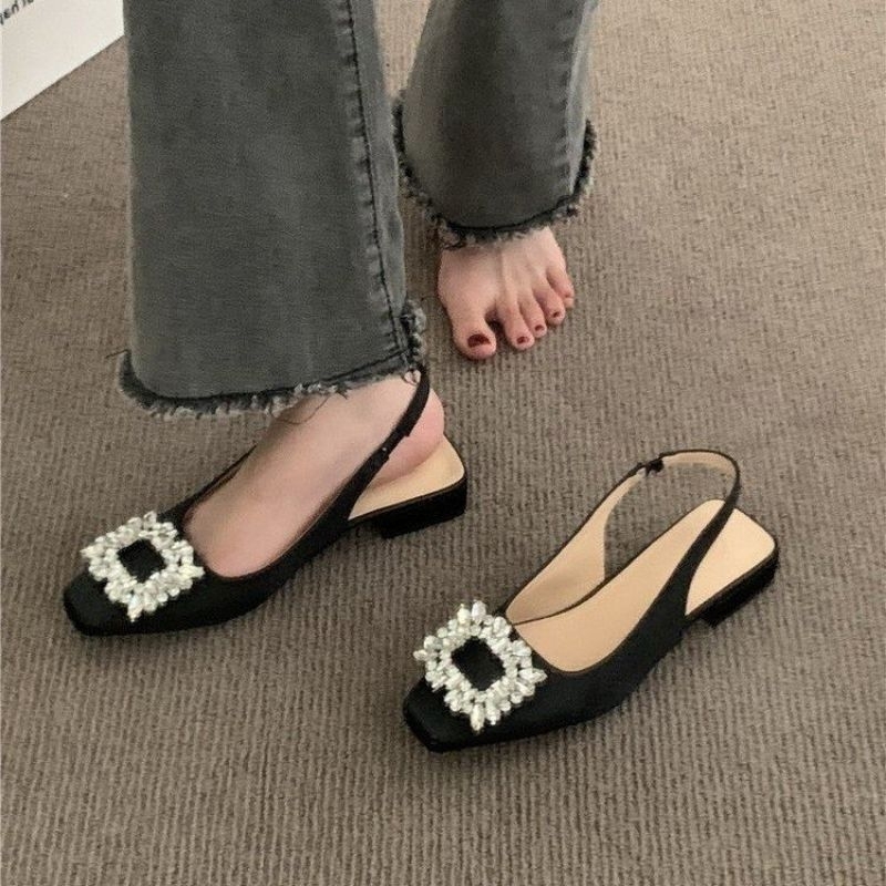 NF6153 - Sandal Flat Shoes Fashion Wanita Import