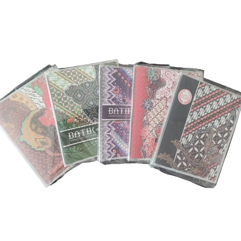 Map Binder b5 buku kampus ring note batik