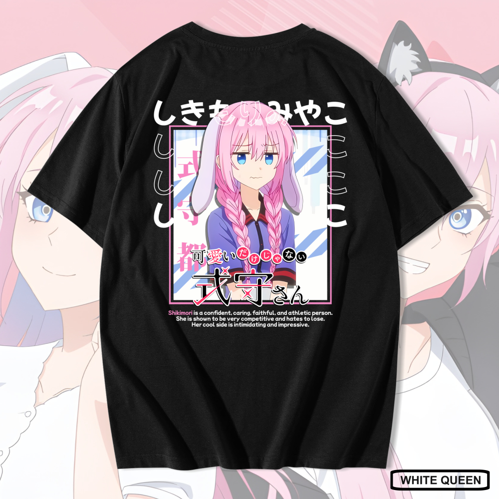 KAOS MIYAKO SHIKIMORI - KAOS DISTRO PRIA & WANITA KAOS ANIME & GAME MIYAKO SHIKIMORI