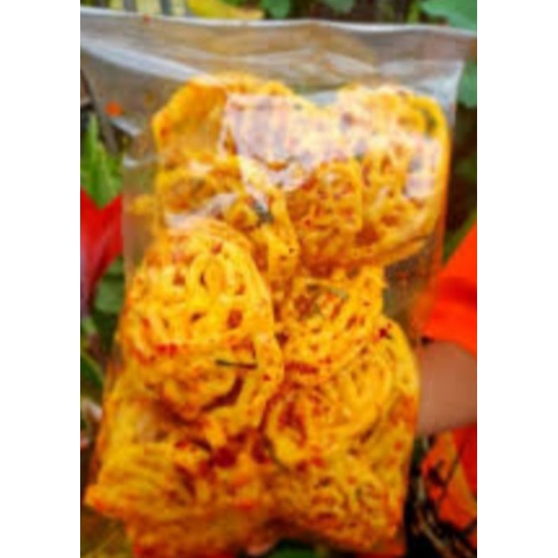 

sebring krupuk miehotjeletot,extra daun jeruk